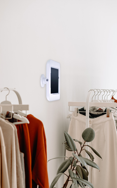 Wall-mounted bollard