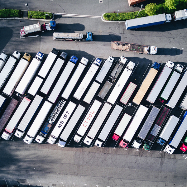 Truck stop.